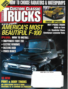 CUSTOM CLASSIC TRUCKS 1998 JUNE -RADIATORS&WATER PUMPS, FRONT ENDS, BRAKES